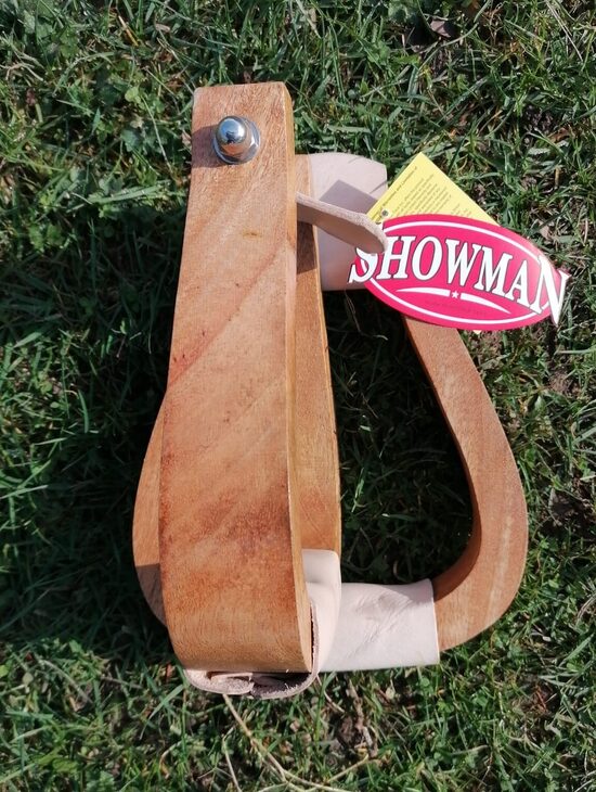 SST Holzsteigbügel - breit, Curved 